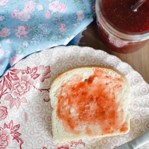 Instant Pot Strawberry Jam is made of 3 simple ingredients, strawberries, honey and cornstarch. This jam is so easy and tasty!