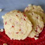 Raspberry Cheesecake Cookies are full of raspberry flavor and super soft. Made using a muffin mix, these couldn't come together any easer!