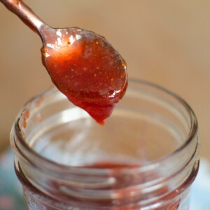 Instant Pot Strawberry Jam is made of 3 simple ingredients, strawberries, honey and cornstarch. This jam is so easy and tasty!