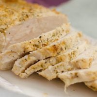 This versatile chicken breast is quick, easy and it literally melts in your mouth! Serve it for dinner or store it in the freezer until needed!