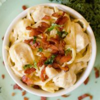 Chicken Bacon Ranch Pasta is make in the Instant Pot.