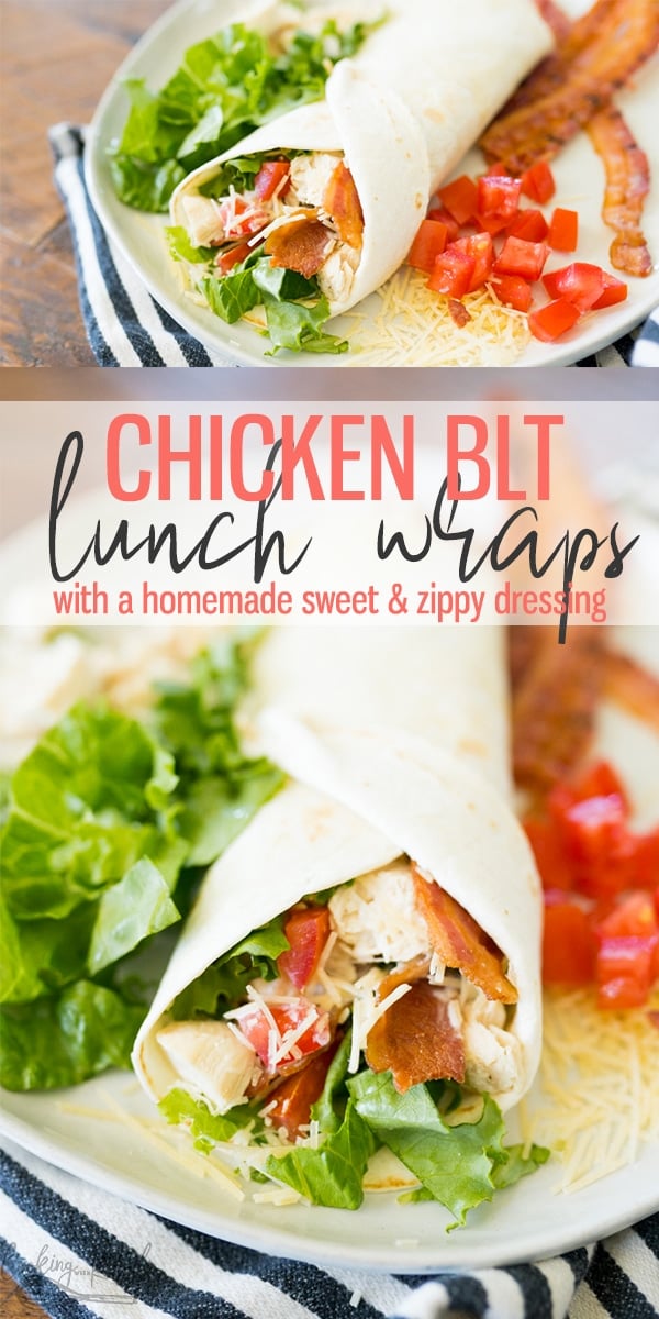 BLT Chicken Wrap - Cooking With Karli