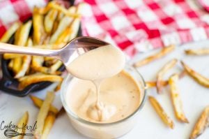 Fry Sauce is a mayo and ketchup mixture. This recipe has a few other added ingredients to kick up the flavor.