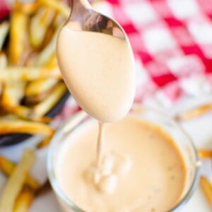 Fry Sauce is great on burgers or with chicken nuggets!