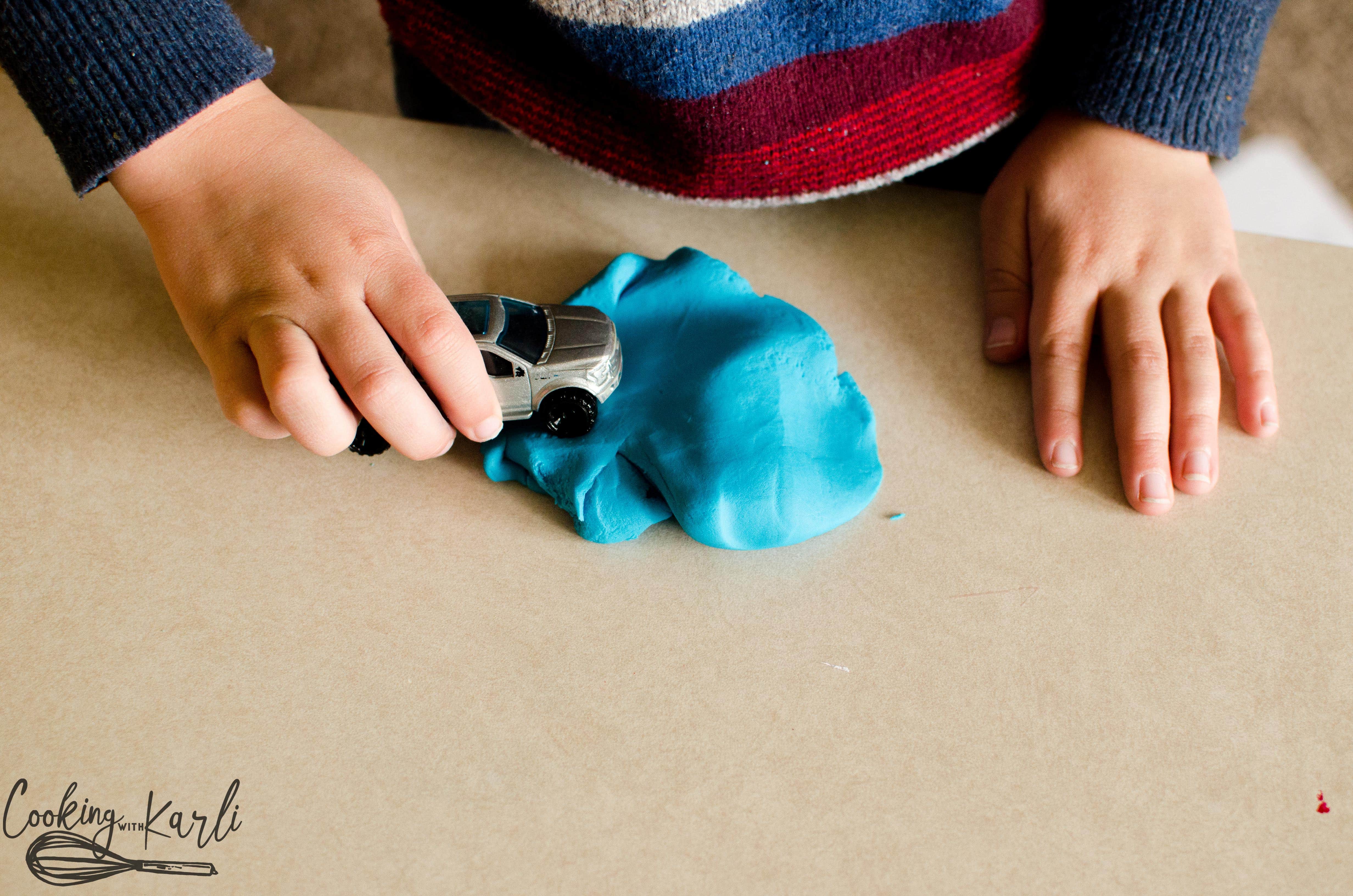 Take playing with PlayDoh to a whole new level with race cars!