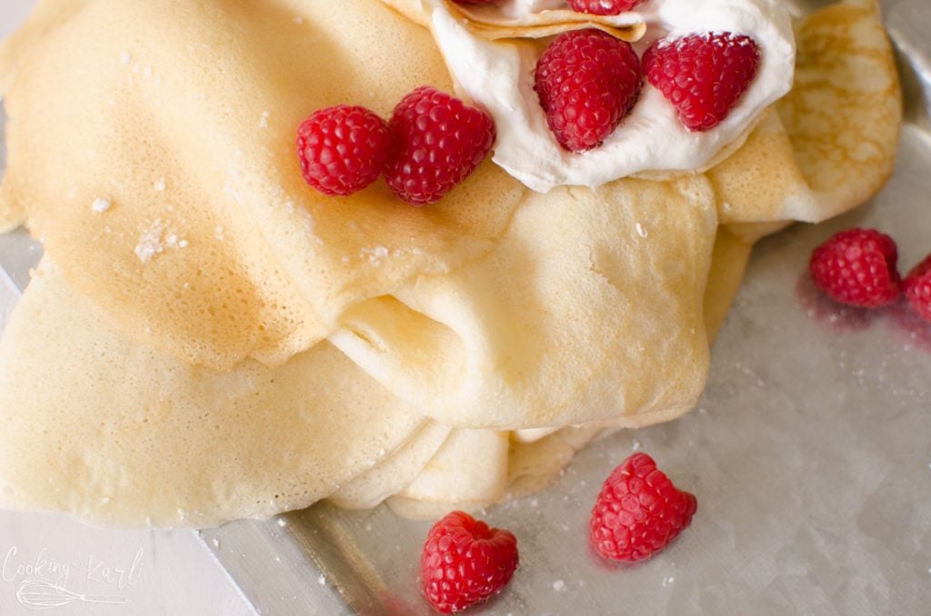 crepes made from pancake mix
