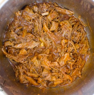 Cafe Rio Sweet Pork made in the Instant Pot