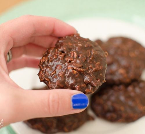classic chocolate no bake cookies are the perfect dessert