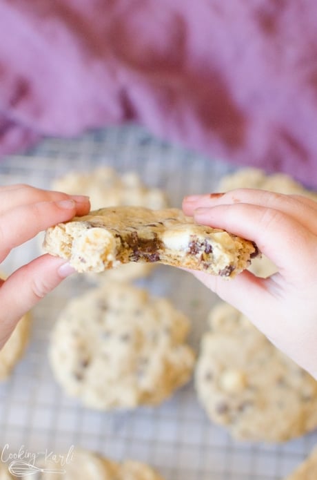 Soft chocolate chip cookie recipe makes soft, chewy cookies.