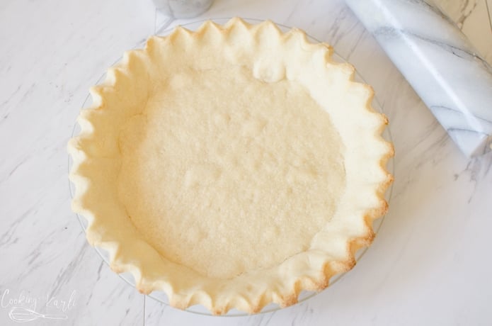 Pie crust made from sugar cookie dough.
