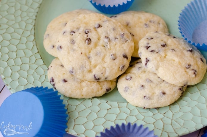 Chocolate chip muffin tops are a great brunch item.