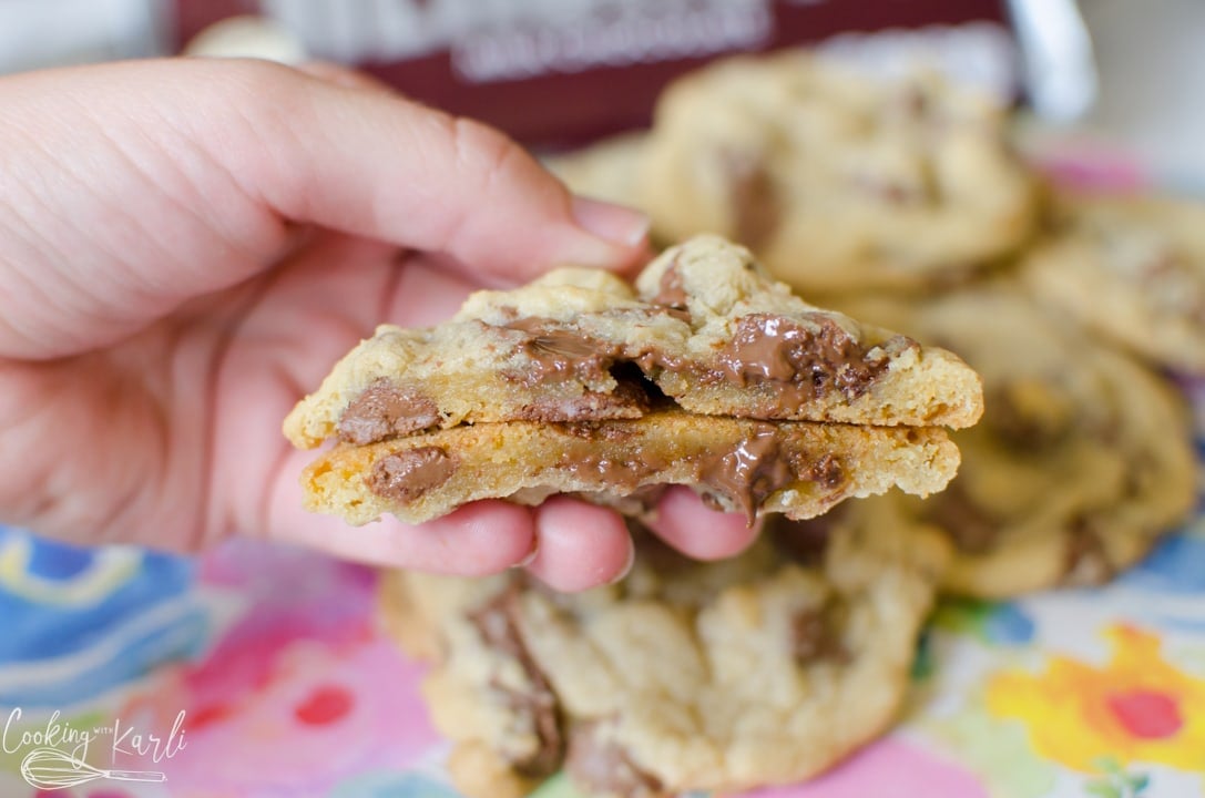 double trouble chocolate chip cookie