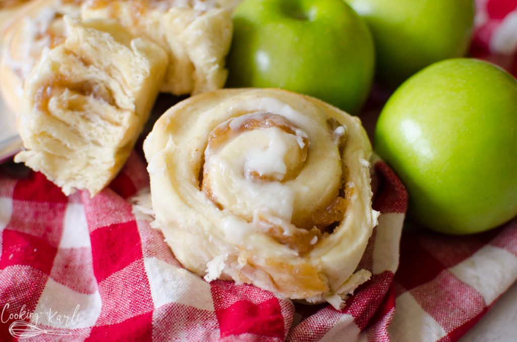 Apple pie cinnamon rolls are the perfect dessert treat