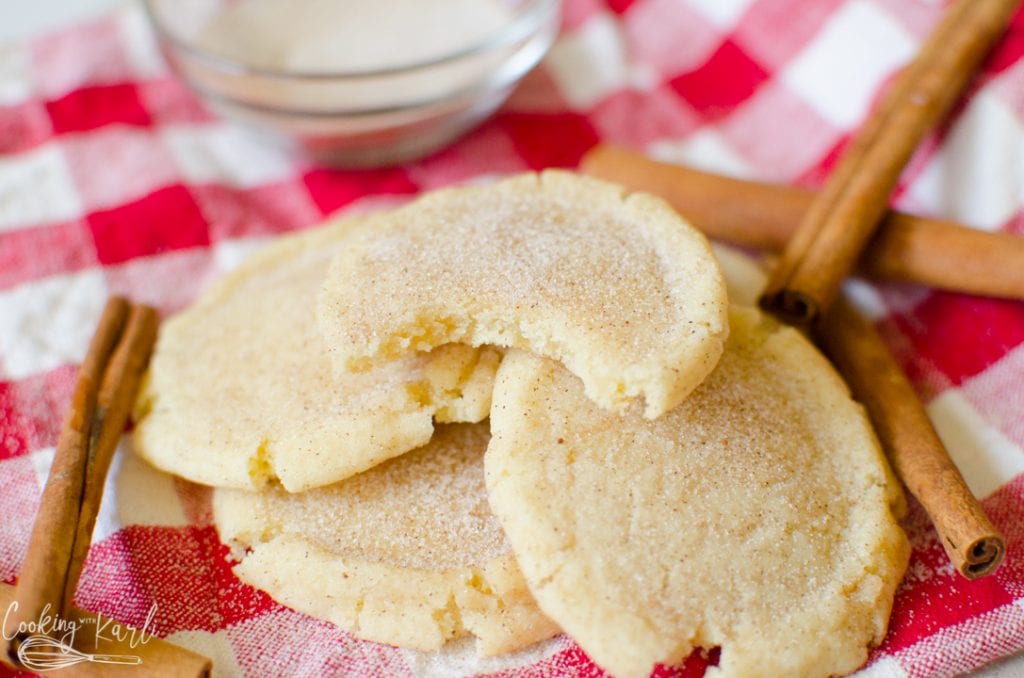 snickerdoodle recipe that is easy soft and chewy
