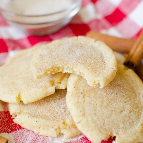snickerdoodle recipe that is easy soft and chewy