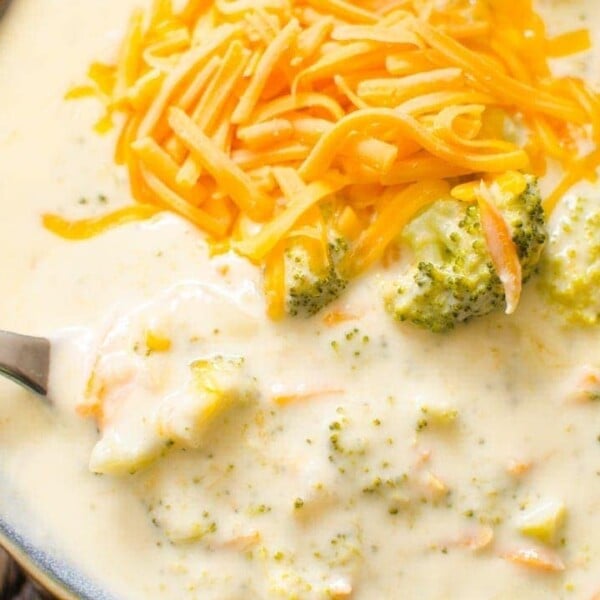 Broccoli Cheese or Broccoli Cheddar Soup made in the Instant Pot