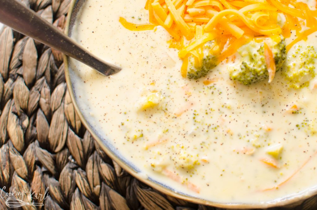 broccoli and cheese soup