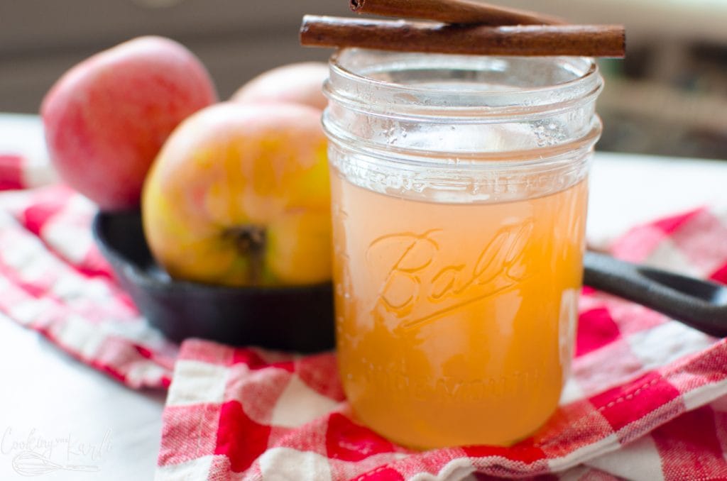 Homemade Apple Cider Recipe in the Crockpot or Instant Pot