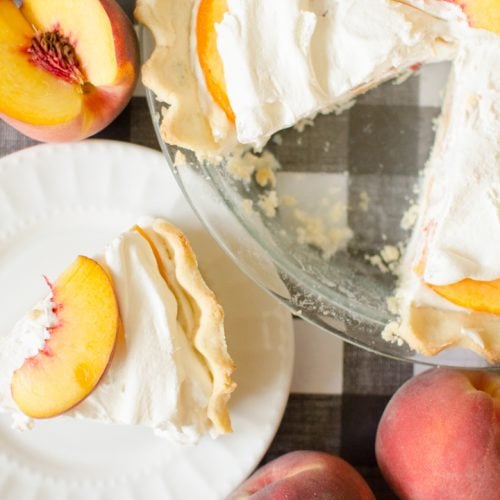 peaches and cream pie recipe that is easy