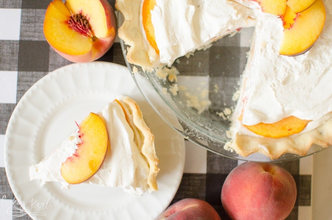 peaches and cream pie recipe that is easy