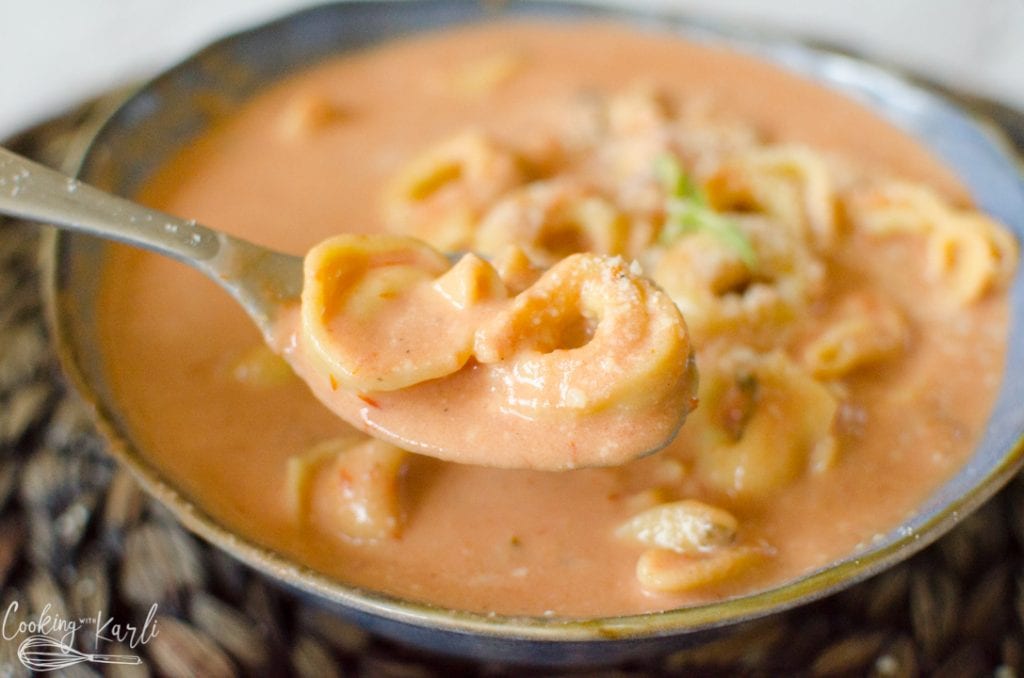 Instant Pot recipes- tomato tortellini soup