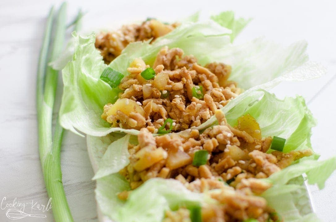 pf Changs chicken lettuce wrap made in the Instant Pot 