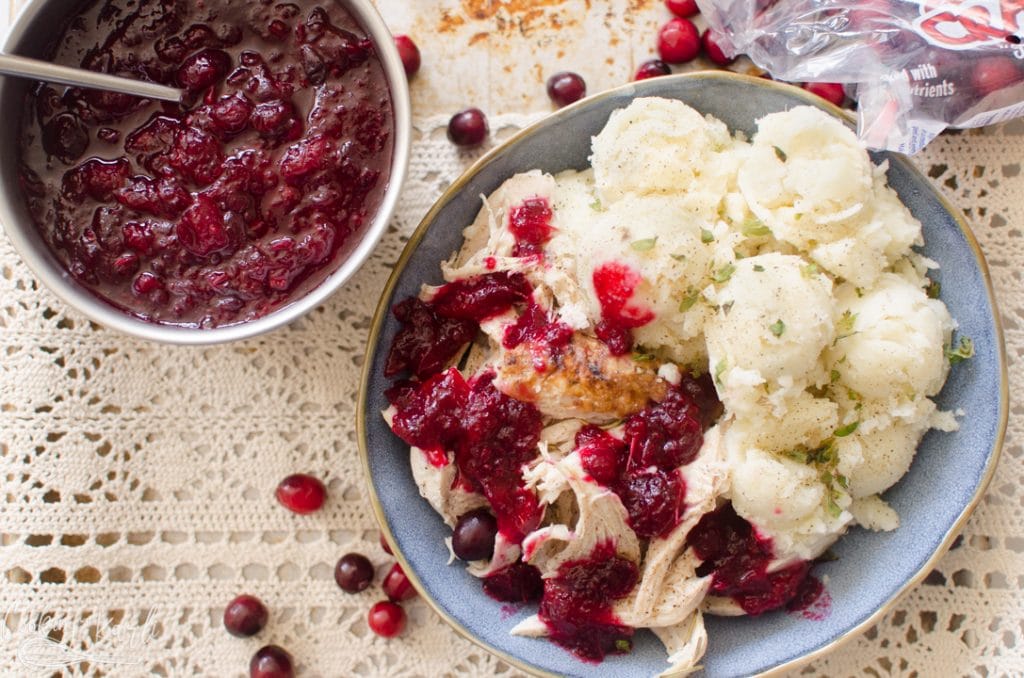homemade cranberry sauce recipe made with the Instant Pot or on the stovetop