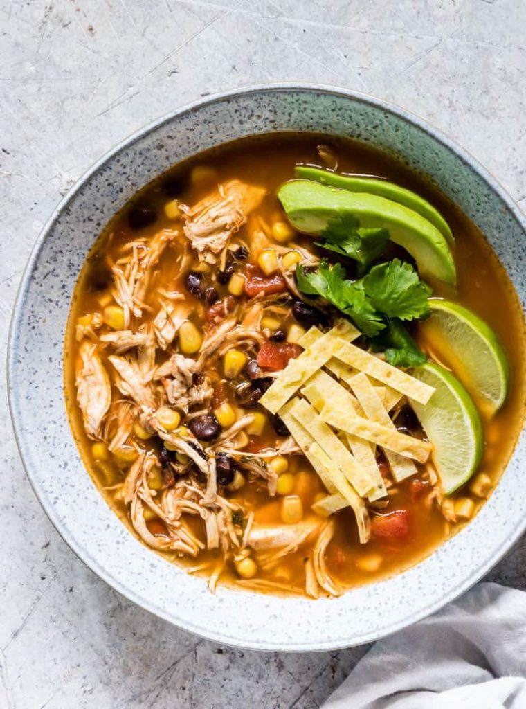Instant Pot recipes- chicken tortilla soup
