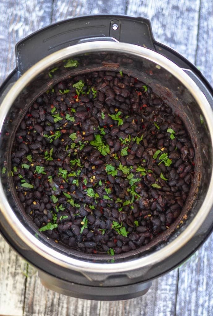 Instant Pot recipe- black beans