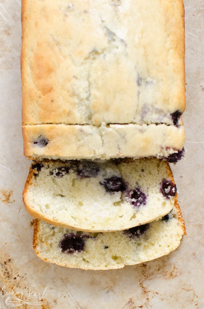 blueberry muffin quick bread