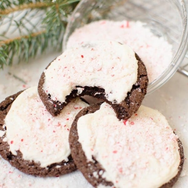 chocolate peppermint cookies
