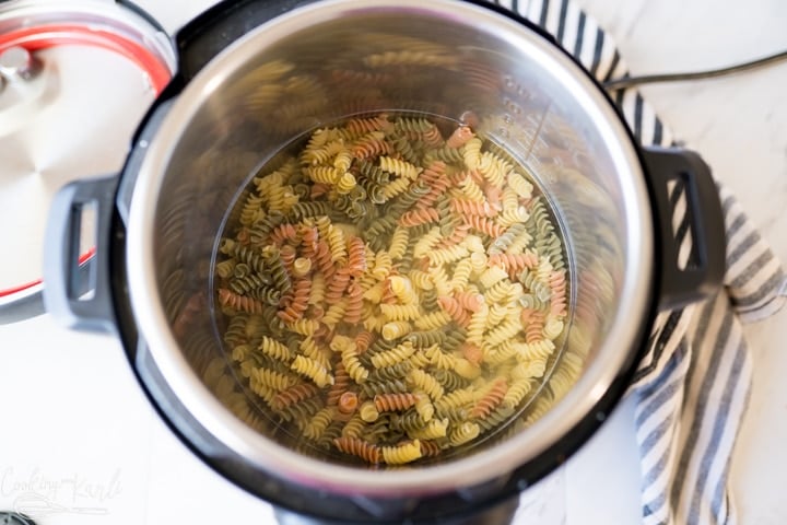pasta in the Instant Pot for Italian pasta salad