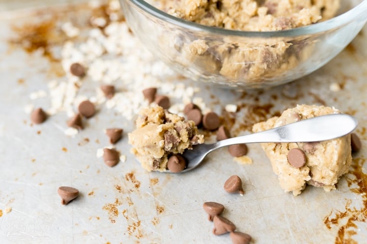 oatmeal chocolate chip cookie dough