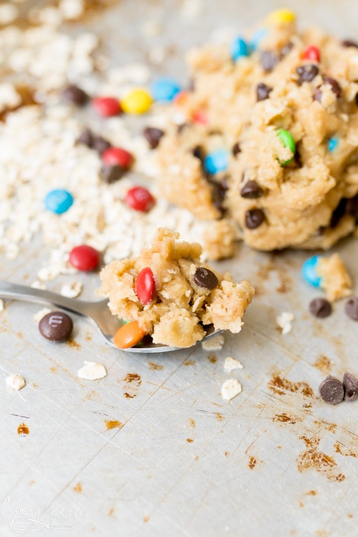 monster cookie dough with no eggs