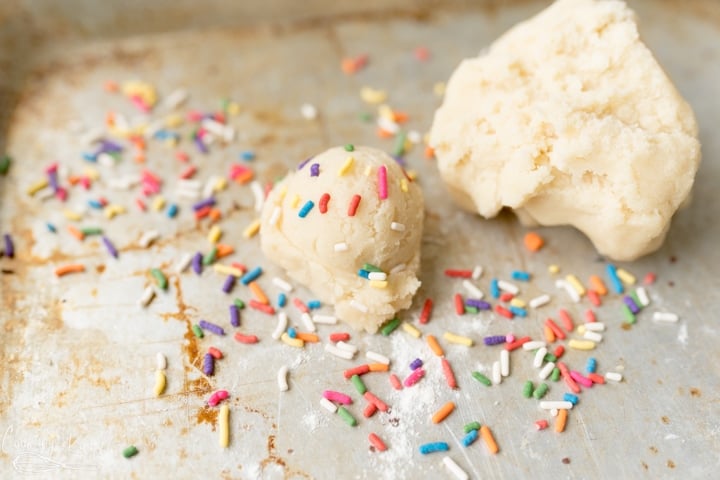 sugar cookie dough for eating