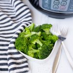 steamed broccoli from the Instant Pot