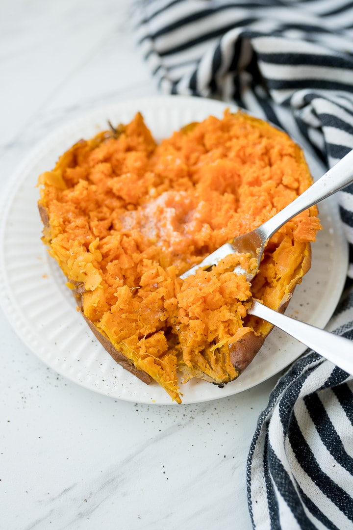 sweet potato made in the Instant Pot 