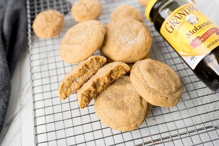 soft gingersnap cookies