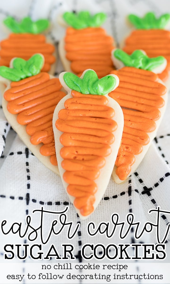 pin image for easter sugar cookies