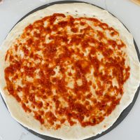 homemade pizza crust