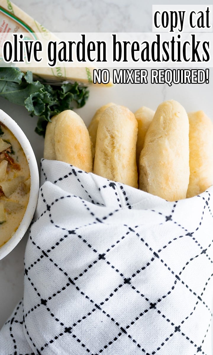 Pin image for Olive Garden breadsticks recipe