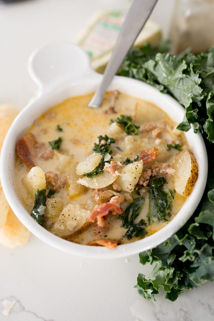 Instant Pot Zuppa Toscana Soup - Cooking With Karli