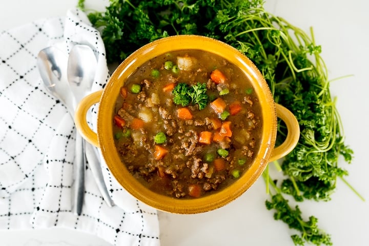 ground beef soup
