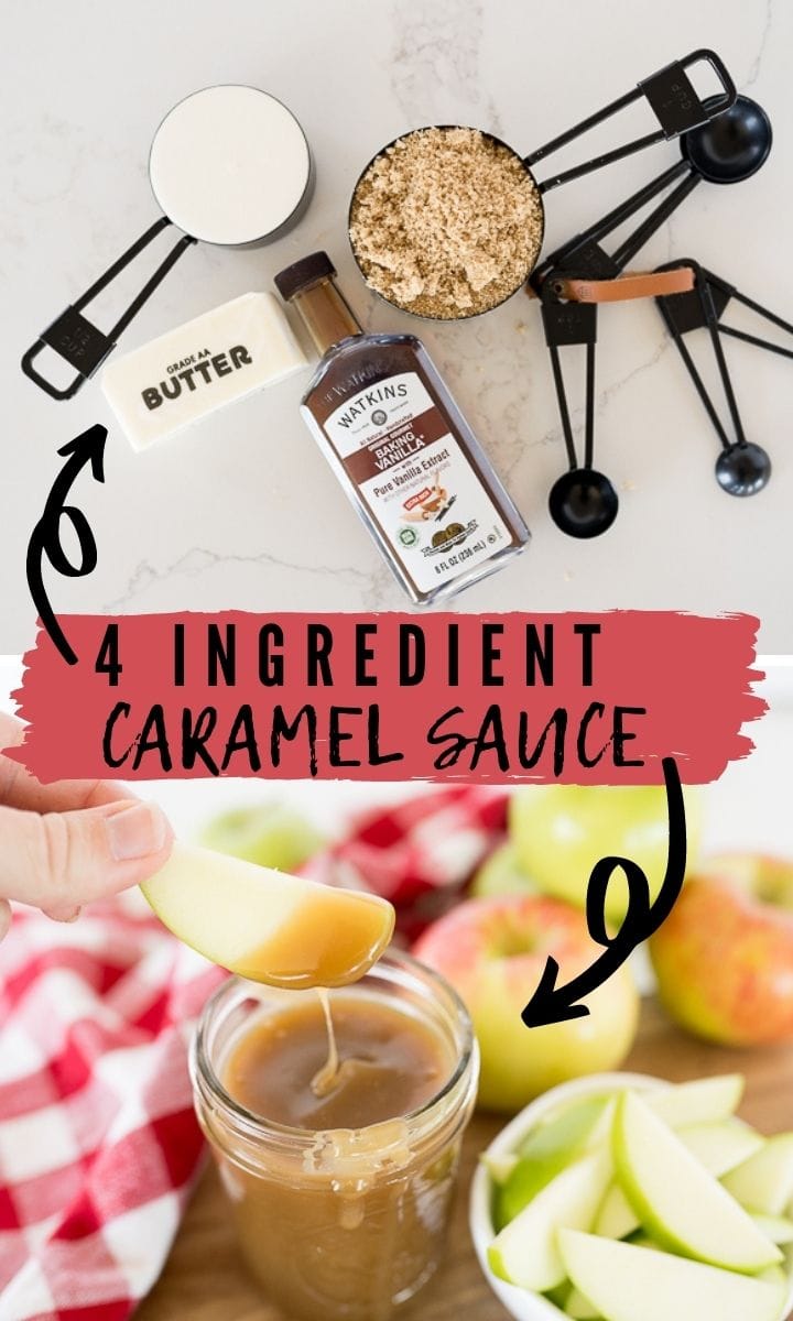 Pin image for caramel sauce