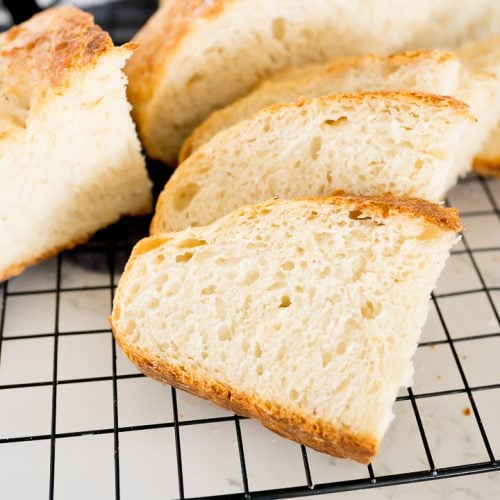 slices of artisan bread