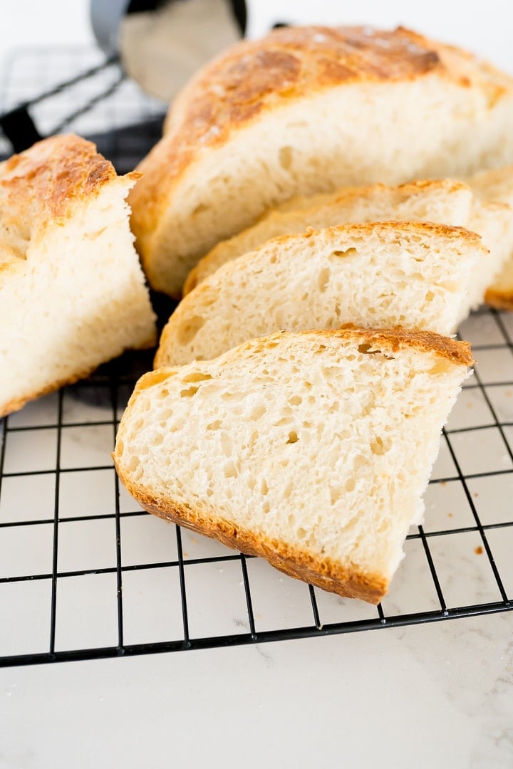slices of artisan bread