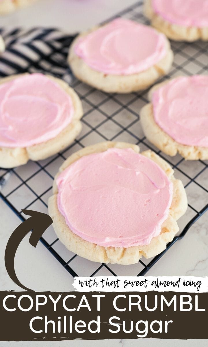 Crumbl sugar cookies are soft and buttery cookies topped with a perfectly sweet almond icing. You are going to love this copycat recipe.  |Cooking with Karli| via @cookingwithkarli