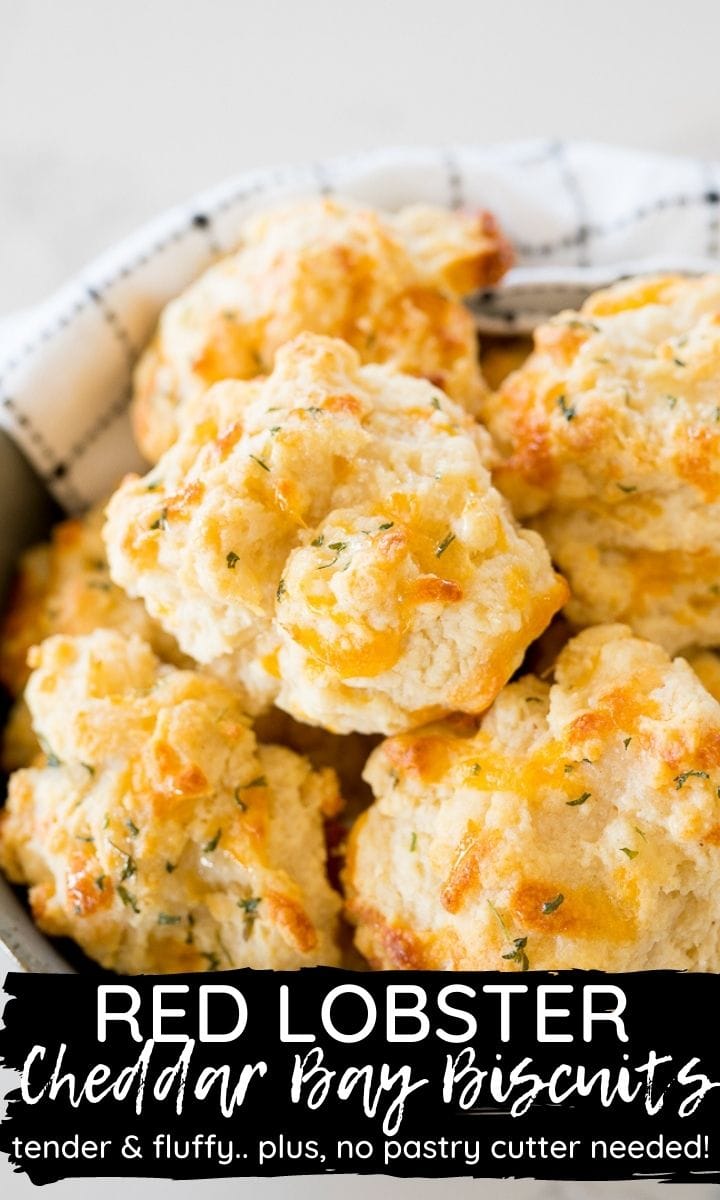 red lobster cheddar biscuits pin image