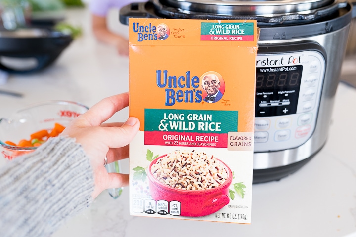 uncle ben's boxed long grain & wild rice