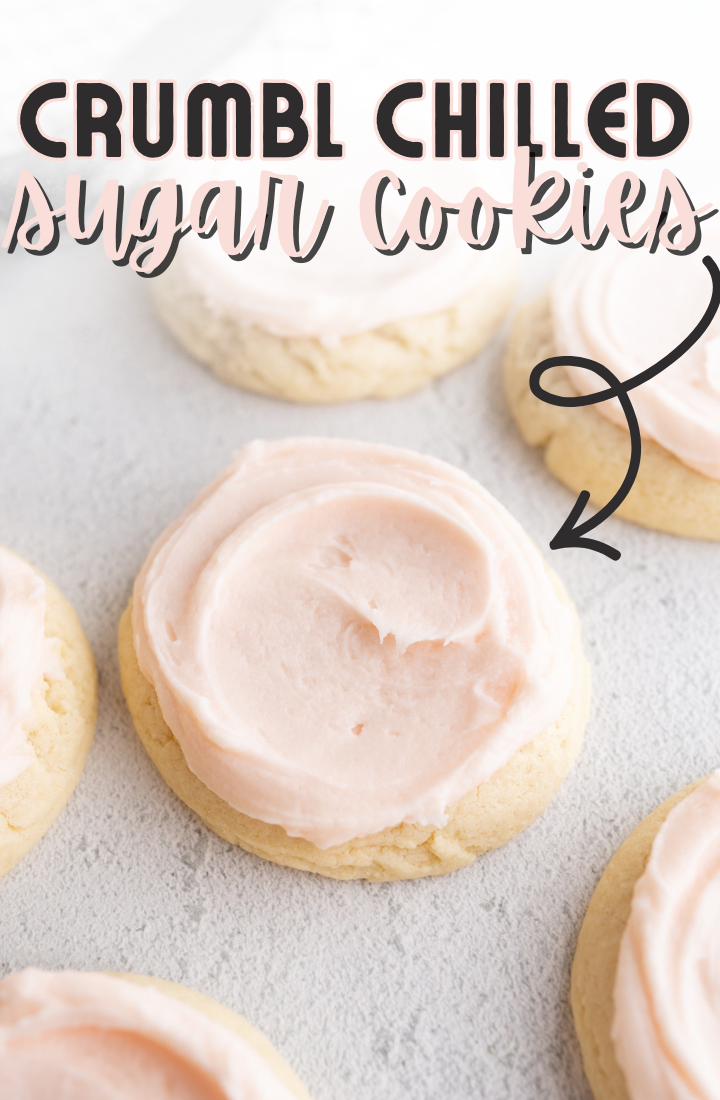 pin image for crumbl sugar cookie
